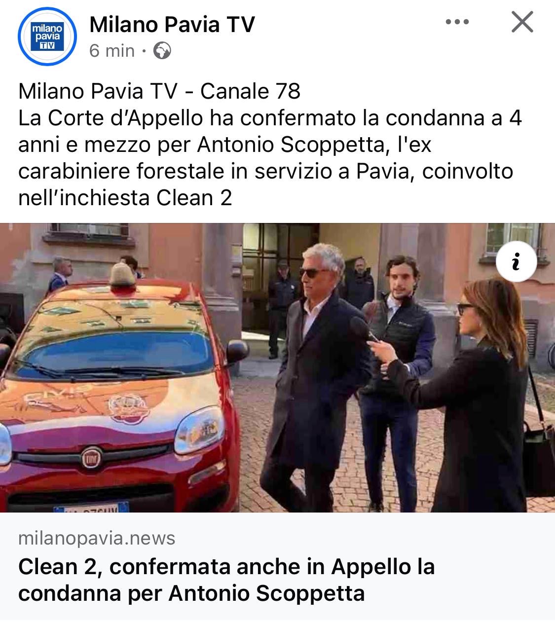 Confermata la condanna anche in appello