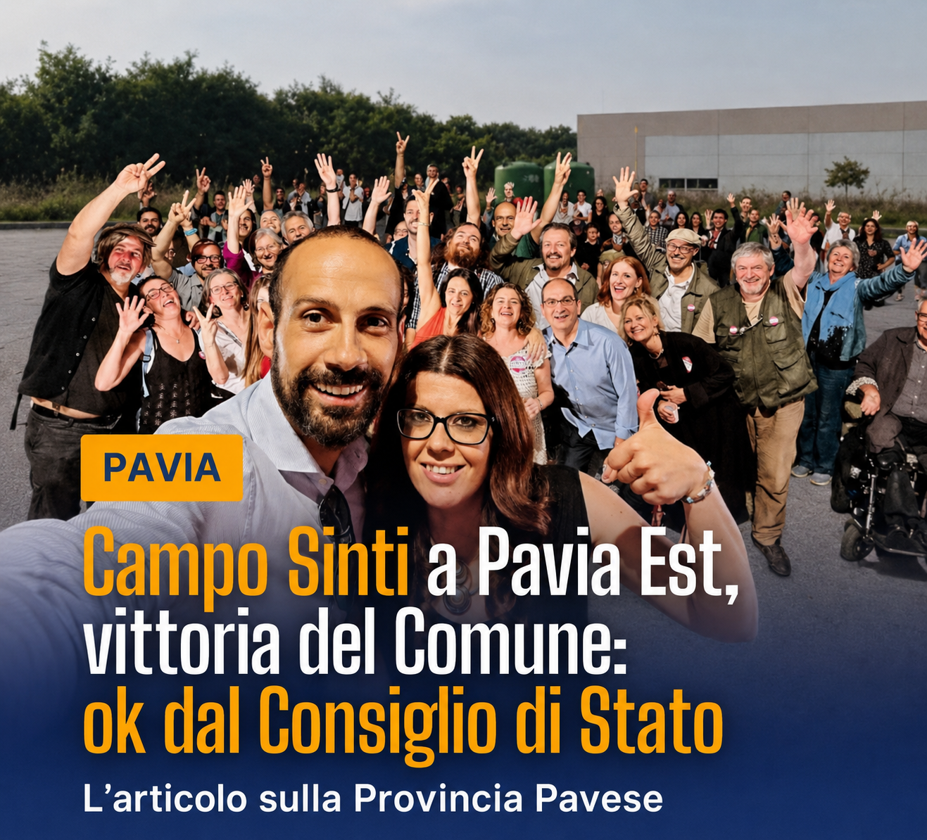 Come i pavesi hanno festeggiato la vittoria