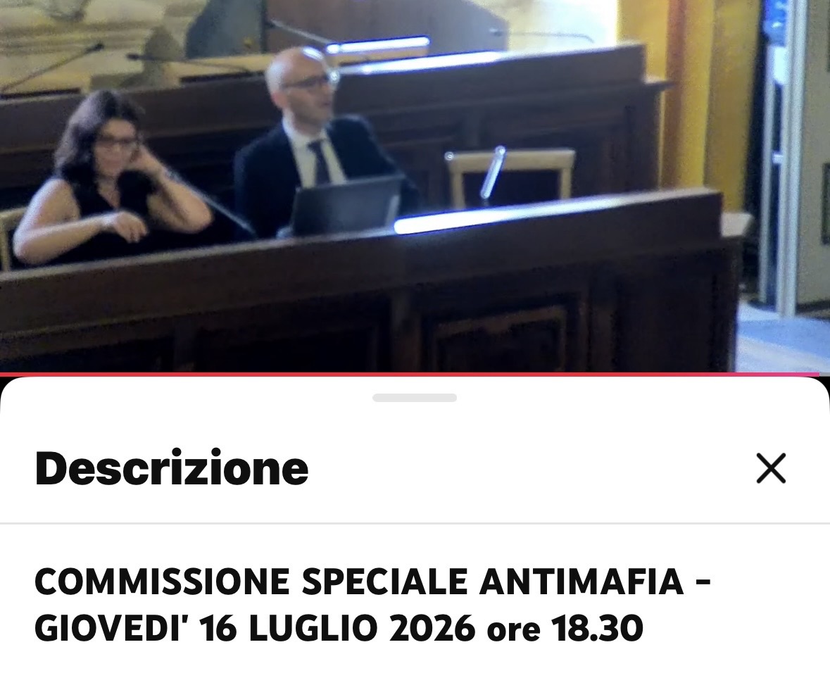 C’è la commissione antimafia in comune e la Moggi parla
